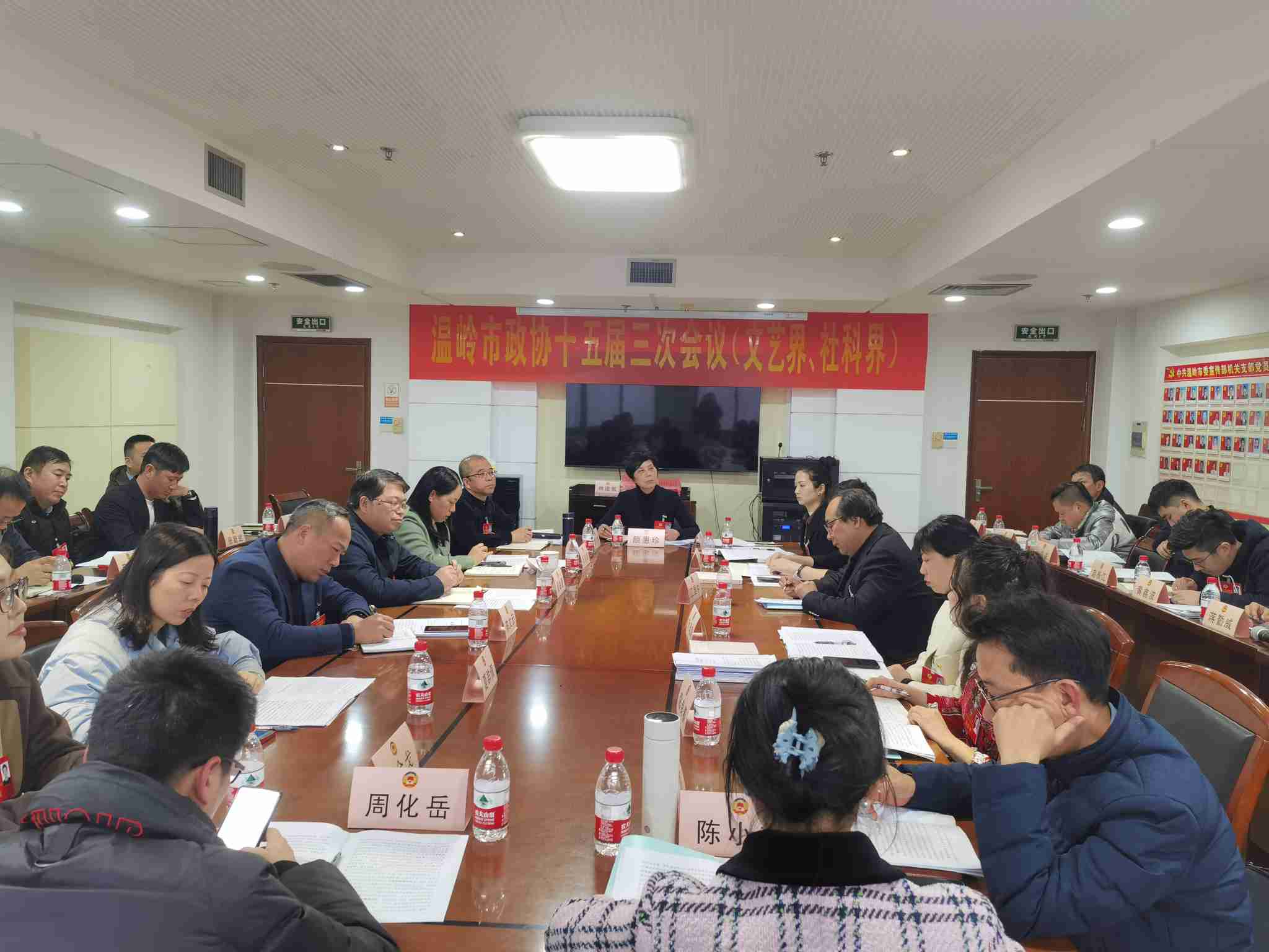 文艺界讨论政府工作报告和其他报告